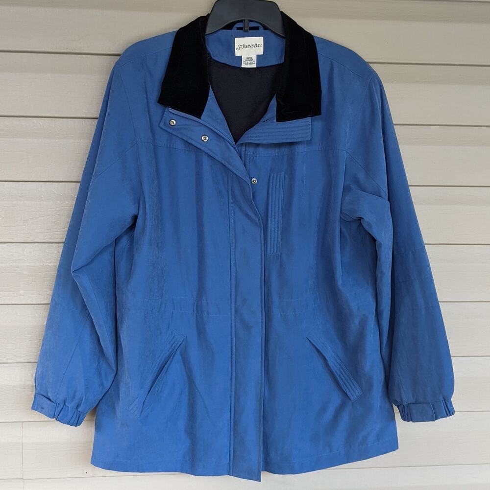 St. John's Bay Blue Jacket Size Large